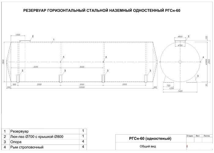 Ргсн 60 чертеж